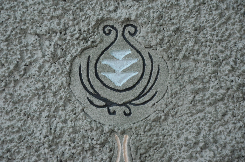 Ledererova vila, Jindřichův Hradec, detail